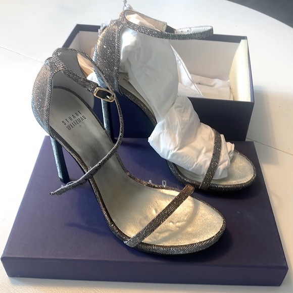EUC Stuart Weitzman Nudist heels - Picture 4 of 5